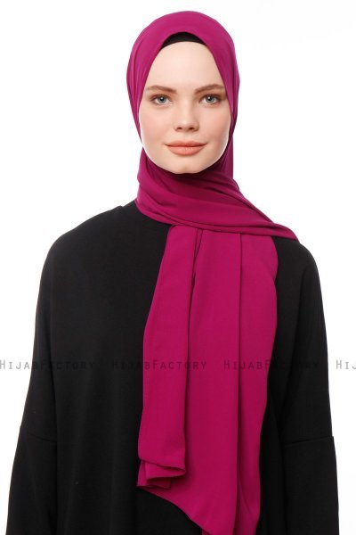 Aylin - Hijab Medine Silk Cherry - Gülsoy