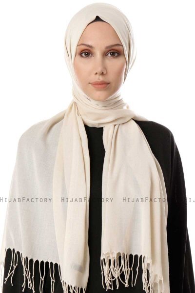 Aysel - Hijab Pashmina Beige - Gülsoy