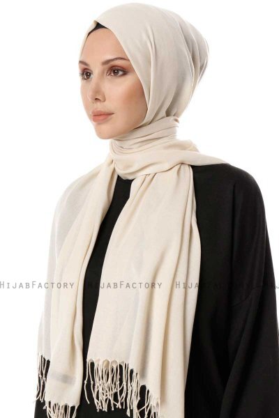 Aysel - Hijab Pashmina Beige - Gülsoy