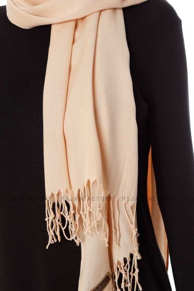 Aysel - Hijab Pashmina Beige Clair - Gülsoy