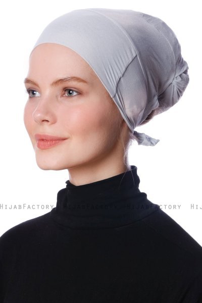Azra - Bonnet Parizien Gris Clair - Ecardin