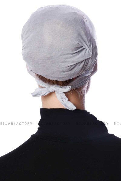 Azra - Bonnet Parizien Gris Clair - Ecardin