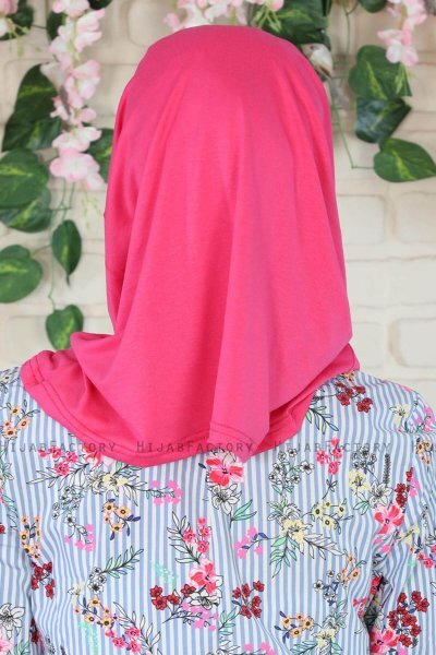 Wilda - Hijab En Coton Fuchsia