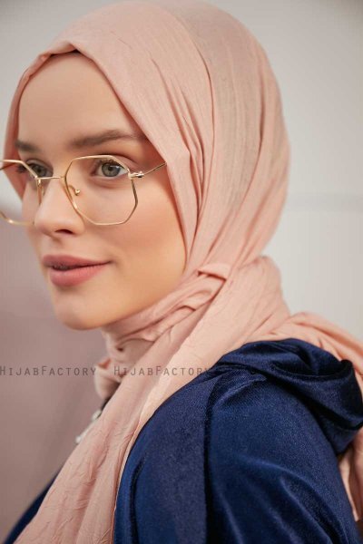 Serap - Hijab Bamboo Crash Saumon