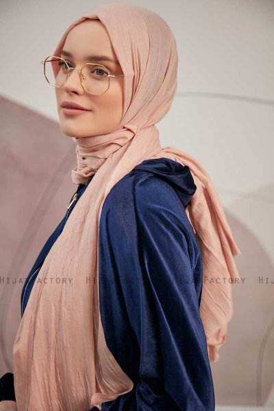 Serap - Hijab Bamboo Crash Saumon