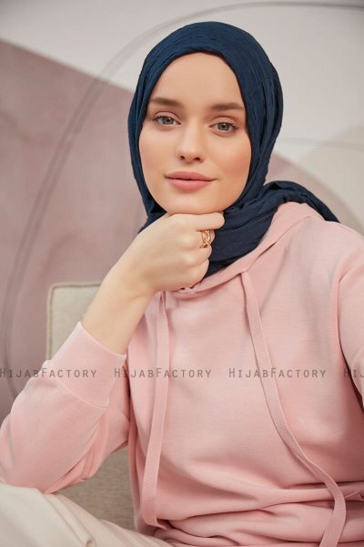 Serap - Hijab Bamboo Crash Bleu Marin