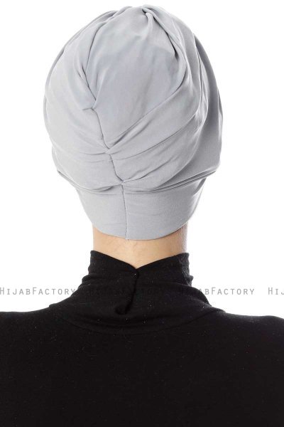 Bahar - Turban Gris Clair