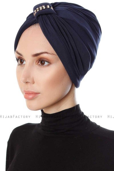 Bahar - Turban Bleu Marin