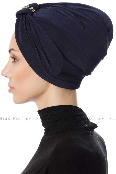 Bahar - Turban Bleu Marin