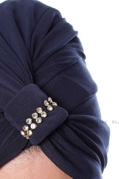 Bahar - Turban Bleu Marin