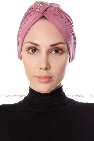 Bahar - Turban Rose Foncé