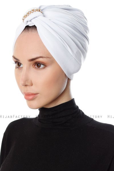 Bahar - Turban Blanc