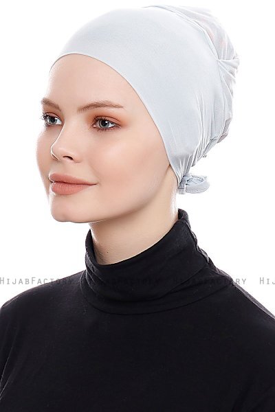 Belgin - Bonnet XXL Parizien Gris Clair - Ecardin