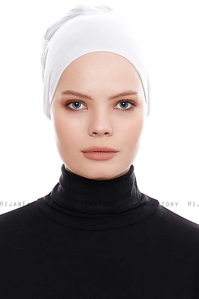 Belgin - Bonnet XXL Parizien Blanc - Ecardin