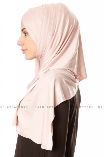 Betul - Hijab 1X Jersey Vieux Rose - Ecardin