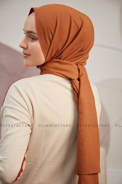 Ceyda - Hijab Cazz Rouge Brique