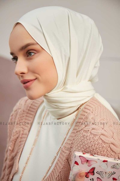 Ceyda - Hijab Cazz Crème