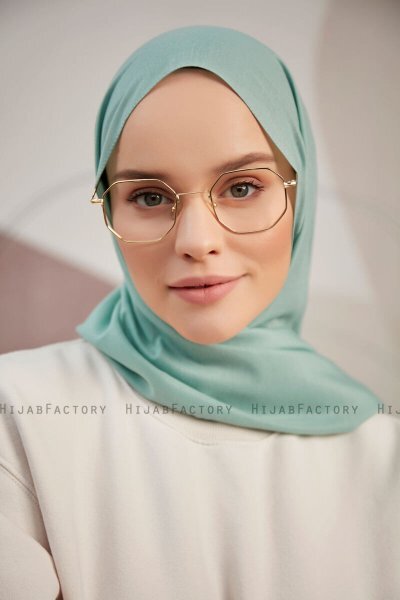 Silky Plain - Hijab Vert Clair