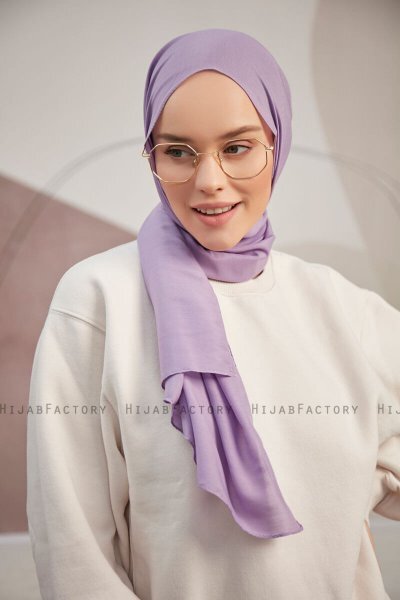 Silky Plain - Hijab Lilac