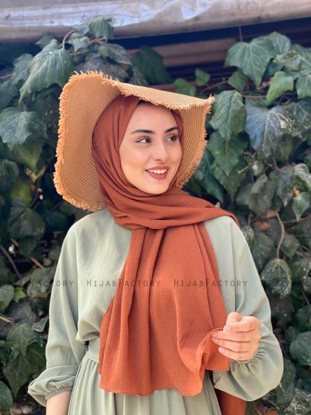 Daliya - Hijab En Jazz Rouge Brique - Mirach