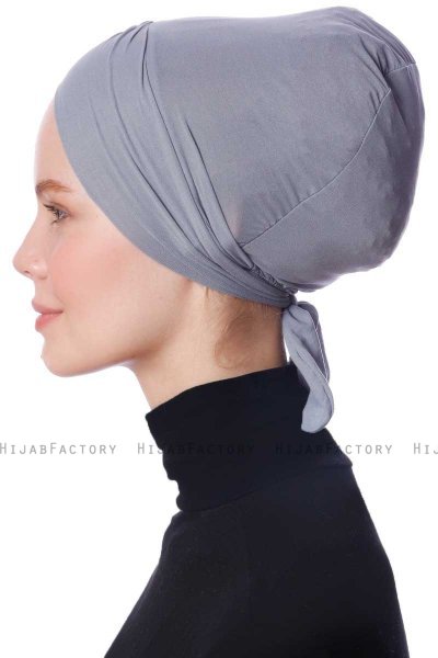 Defne - Bonnet Parizien Gris Foncé - Ecardin
