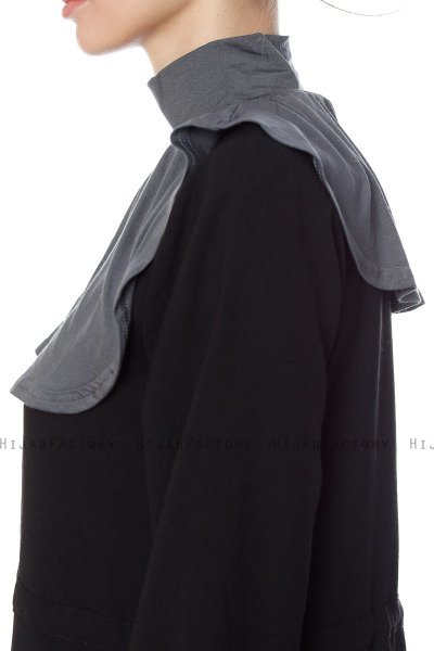 Derin - Couverture d'Cou & Manchettes Gris Foncé