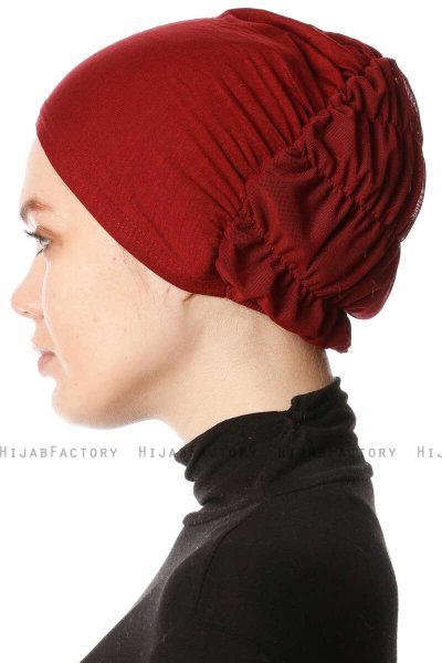 Dilara - Bonnet Bordeaux - Ecardin