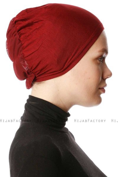Dilara - Bonnet Bordeaux - Ecardin