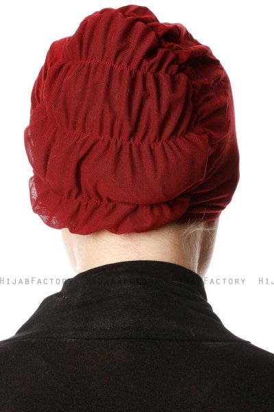 Dilara - Bonnet Bordeaux - Ecardin