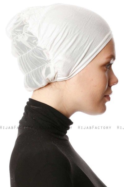 Dilara - Bonnet Crème - Ecardin