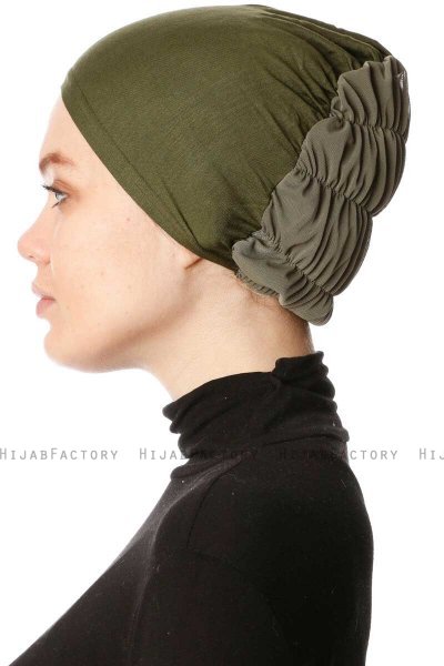 Dilara - Bonnet Kaki - Ecardin