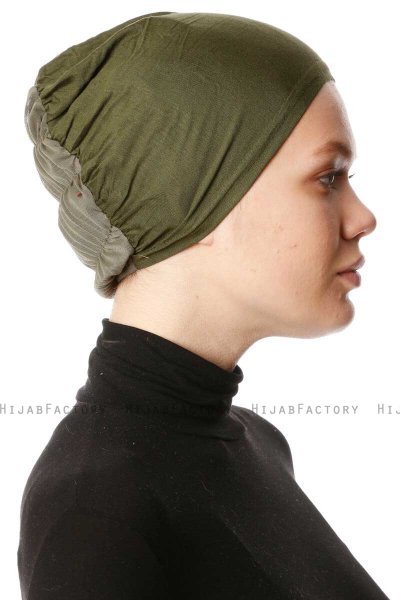 Dilara - Bonnet Kaki - Ecardin