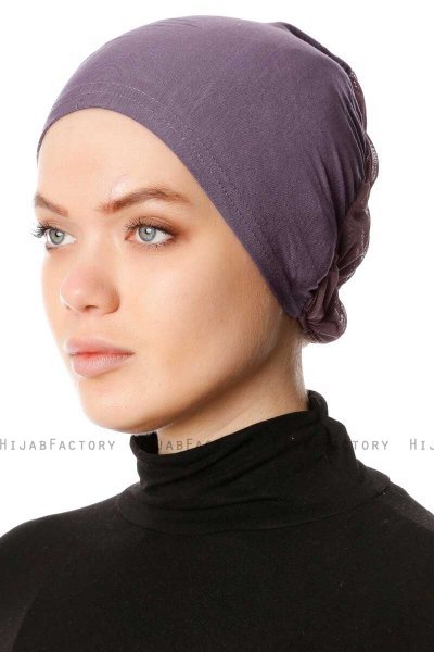 Dilara - Bonnet Violet - Ecardin