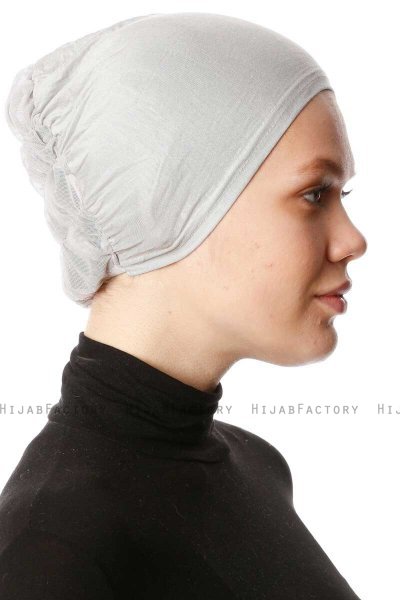 Dilara - Bonnet Gris Clair - Ecardin