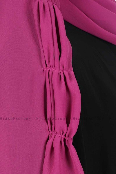 Disa - Hijab Chiffon Pratique Fuchsia