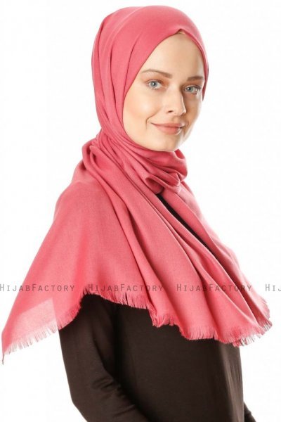 Ece - Hijab Pashmina Rose Antique