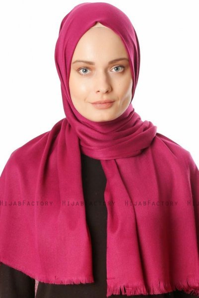 Ece - Hijab Pashmina Fuchsia