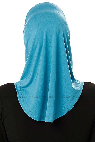 Elif - Hijab Sport Pétrole - Ecardin