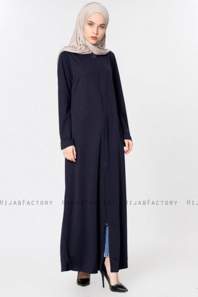 Elvan Marinblå Abaya 251011c