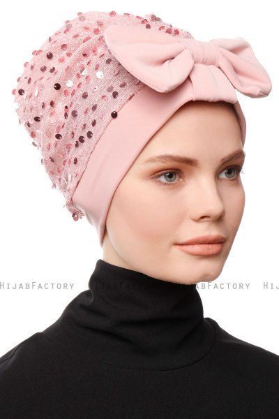 Enfleda - Turban Vieux Rose