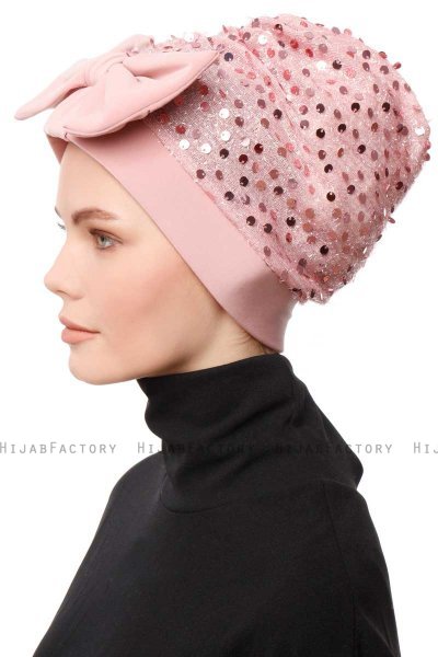 Enfleda - Turban Vieux Rose
