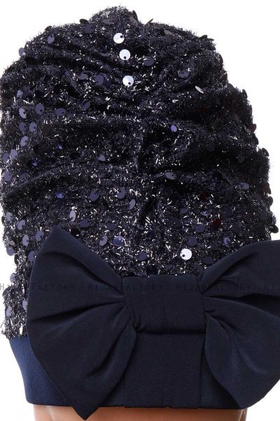Enfleda - Turban Bleu Marin