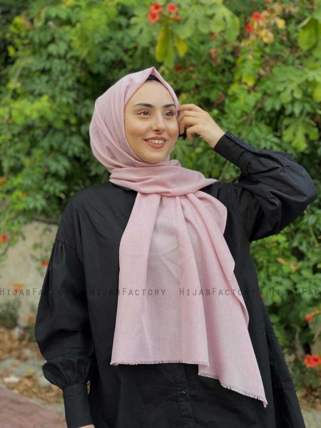 Ermina - Hijab Coton Vieux Rose - Mirach