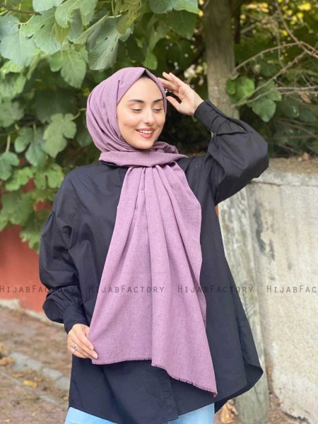 Ermina - Hijab Coton Violet - Mirach