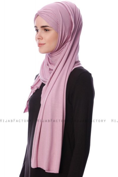 Eslem - Hijab Pile Jersey Violet - Ecardin
