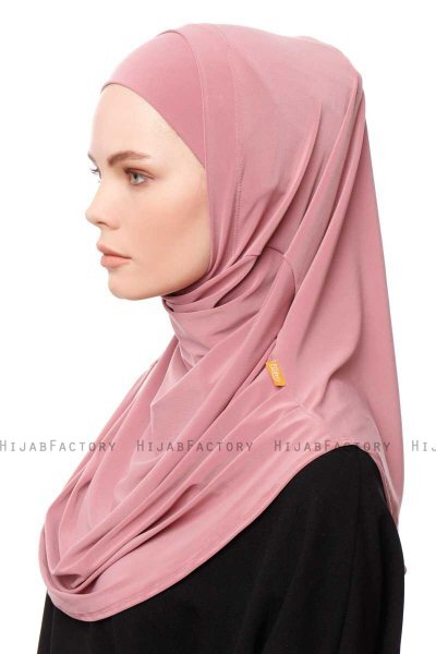 Esma - Hijab Amira Rose Foncé - Firdevs