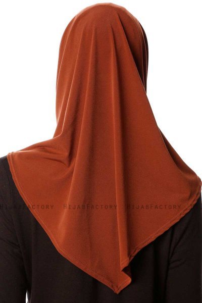 Esma - Hijab Amira Rouge Brique - Firdevs
