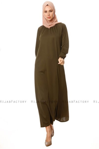 Esra - Robe Kaki - Miss Halima