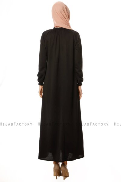 Esra - Robe Noir - Miss Halima