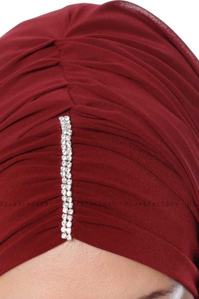 Evren - Chiffon Hijab Bordeaux